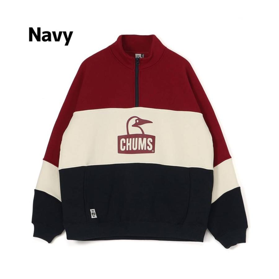 CHUMS（チャムス） CHUMS Myton Panel Half Zip Top マイトンパネル