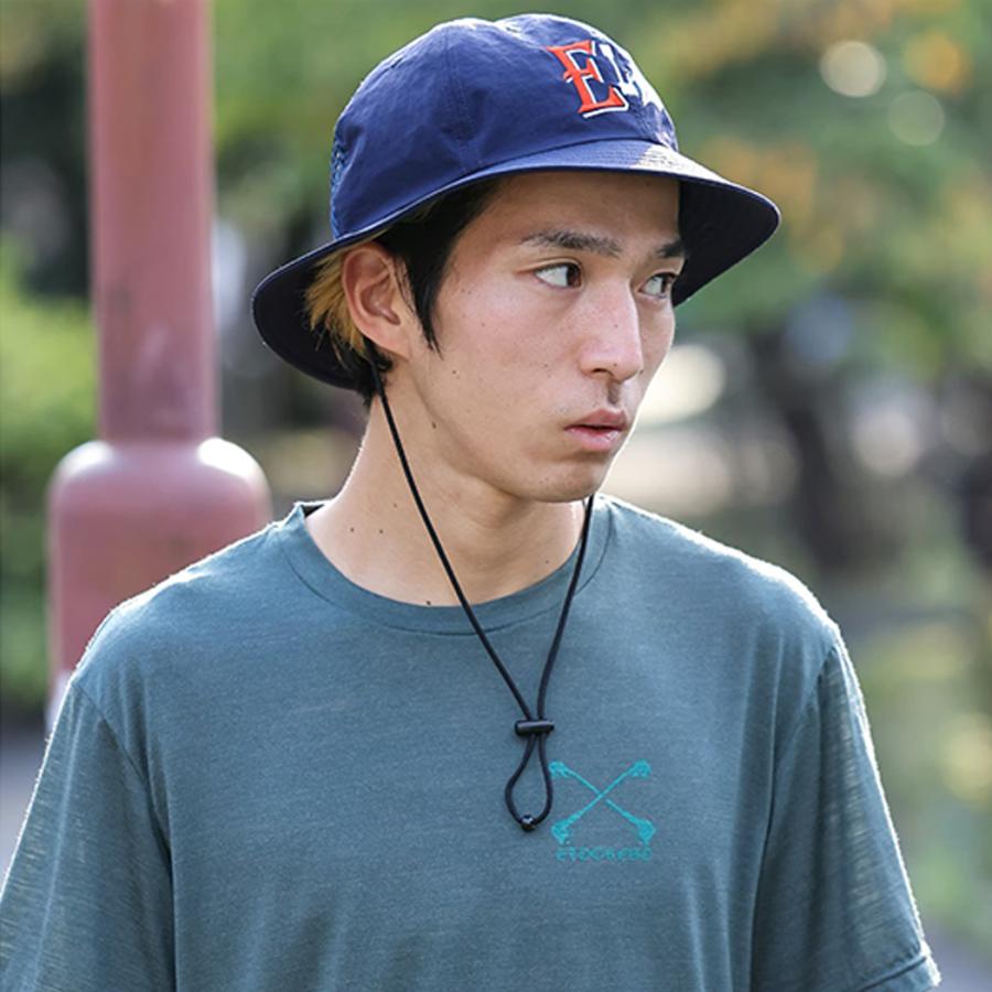 ELDORESO エルドレッソ Font 6Panels Hat ブラック ネイビー ELDORESO エルドレッソ Font 6Panels Hat ブラック ネイビー