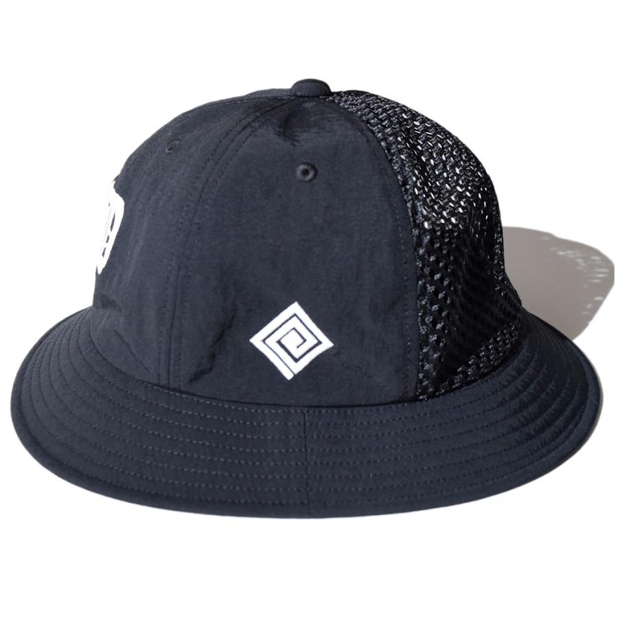 ELDORESO エルドレッソ Font 6Panels Hat ブラック ネイビー ELDORESO エルドレッソ Font 6Panels Hat ブラック ネイビー