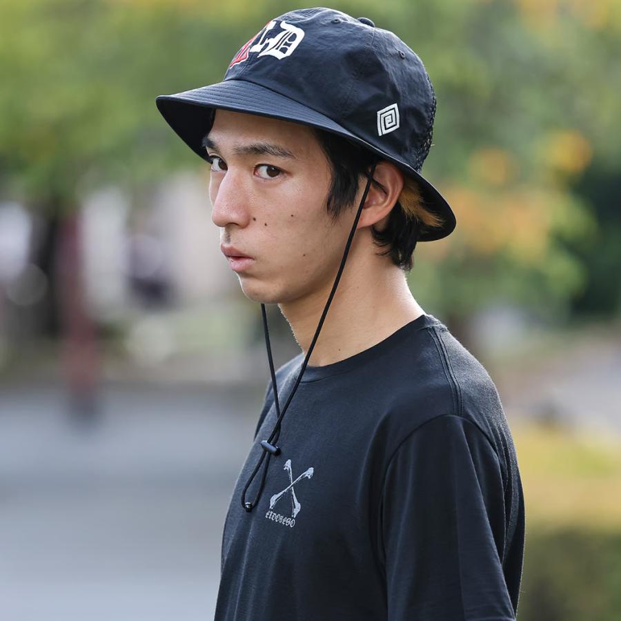 ELDORESO エルドレッソ Font 6Panels Hat ブラック ネイビー ELDORESO エルドレッソ Font 6Panels Hat ブラック ネイビー