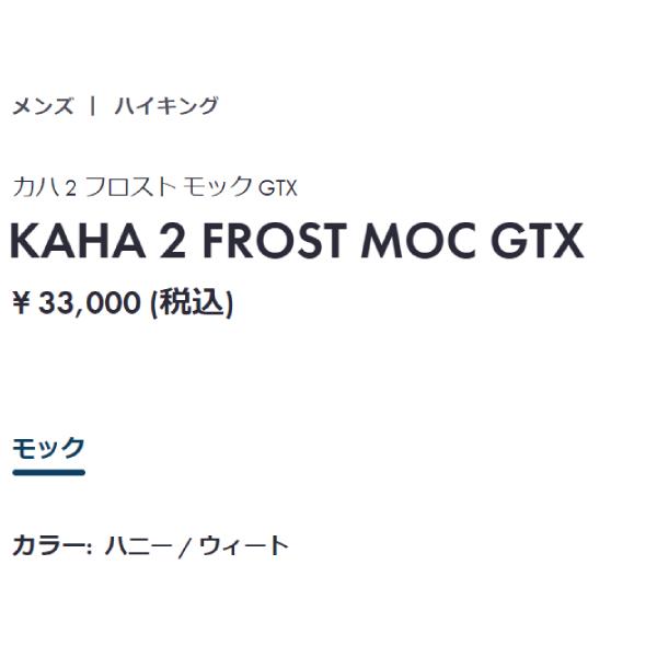 ホカ HOKA カハ 2 フロスト モック GTX KAHA 2 FROST MOC GTX メンズ ハイキング シューズ 防水 登山 アウトドア トレイル シューズ 1155210の画像