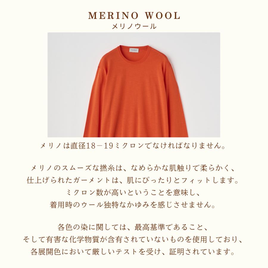 JOHN SMEDLEY（ジョンスメドレー） JOHN SMEDLEY SCANLAN クルーネック