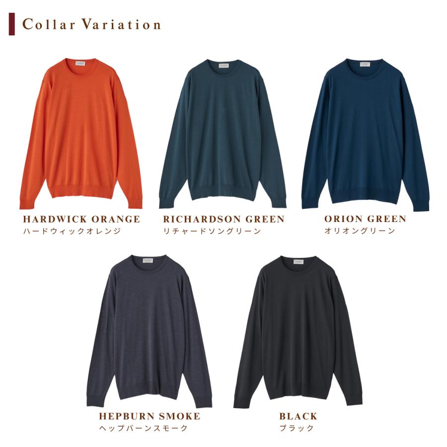 JOHN SMEDLEY（ジョンスメドレー） JOHN SMEDLEY SCANLAN クルーネック