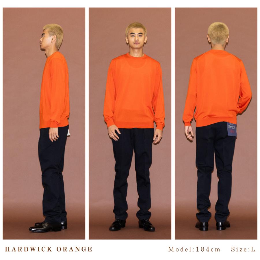 JOHN SMEDLEY（ジョンスメドレー） JOHN SMEDLEY SCANLAN クルーネック