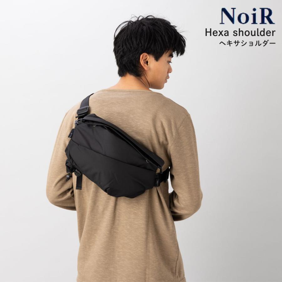 ノアール NoiR Hexa shoulder ヘキサショルダー ショルダーバッグ バッグ 鞄 ブラック 黒 N24005 | ノーグラム