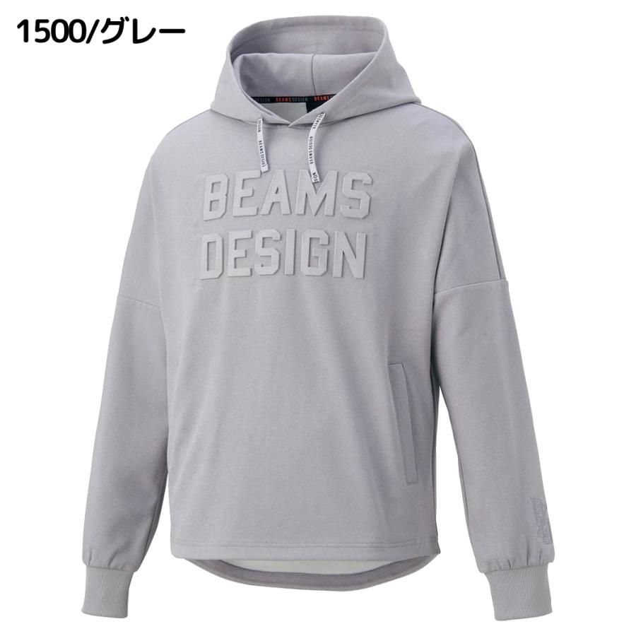 ゼット（ZETT） ZETT by BEAMS DESIGN スウェットパーカー 一般 グレー