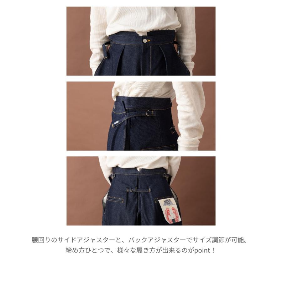 Aquvii デニム パンツ ベルトレスジーンズ WOOLRICH（ウールリッチ 