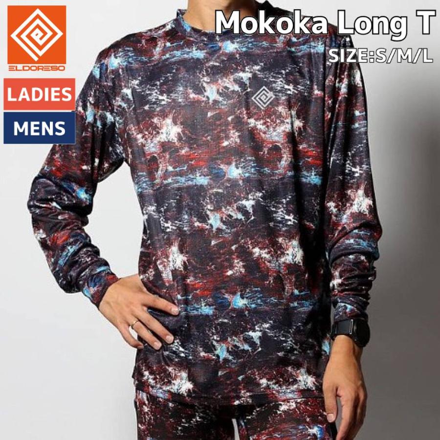 エルドレッソ ELDORESO Mokoka Long T メンズ レディース ポリエステル 