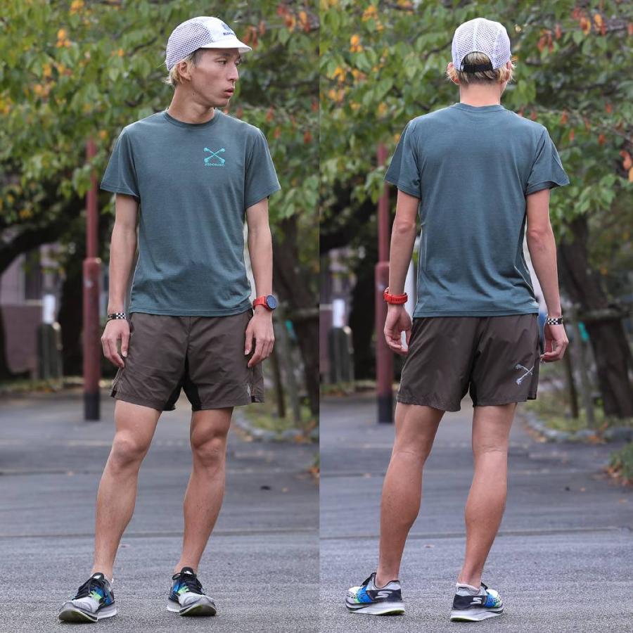 【美品】ELDORESO エルドレッソ ショートパンツ Mサイズ ELDORESO エルドレッソ Gebrselassie Buggy Shorts ランニングショーツ