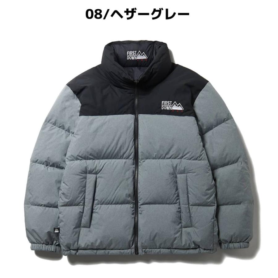 FIRST DOWN（ファーストダウン） バブルダウンジャケット マイクロフト