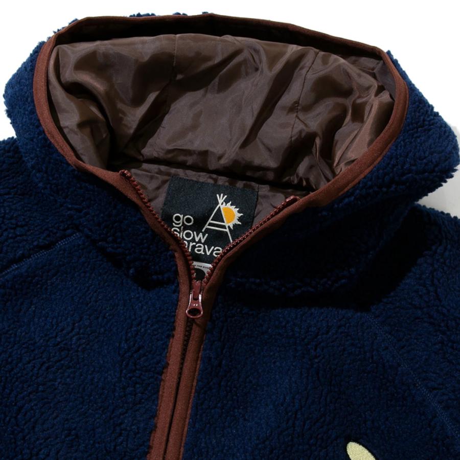 ゴースローキャラバン go slow caravan ボア刺繍いっぱい