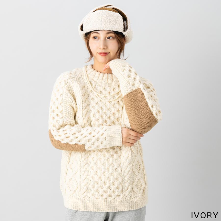 ヒマラヤンクライマーズハンドニット HIMALAYAN CLIMBERS HANDKNIT 手編みクルー ニット セーター メンズ レディース HCK-F07_4