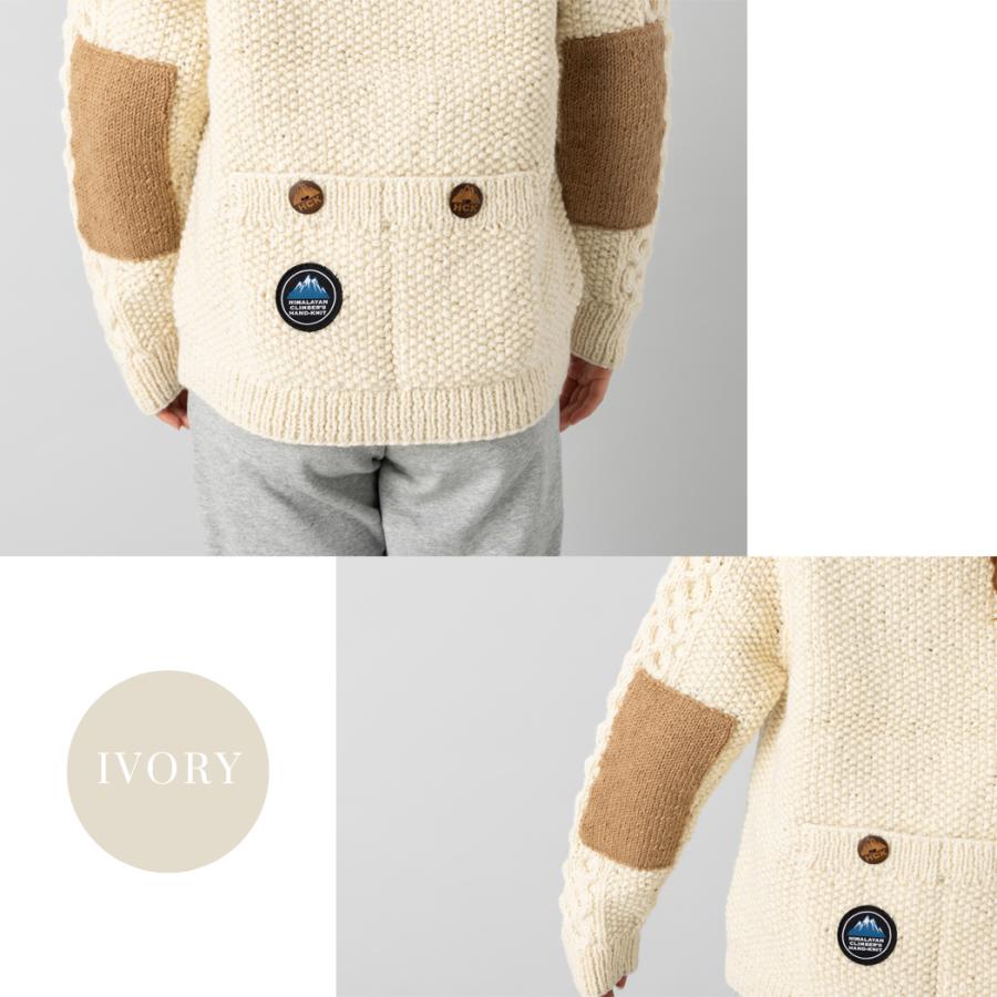ヒマラヤンクライマーズハンドニット HIMALAYAN CLIMBERS HANDKNIT 手編みクルー ニット セーター メンズ レディース HCK-F07_6