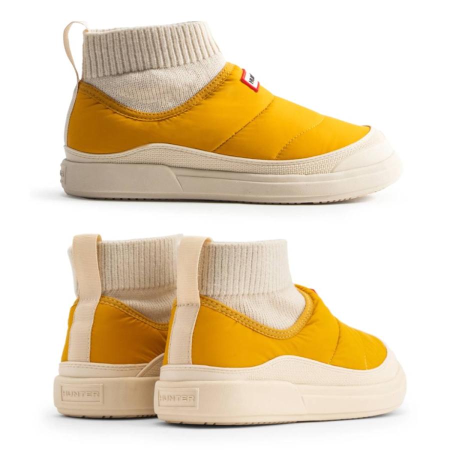 HUNTER（ハンター） HUNTER IN/OUT PUFFER KNITTED CUFF BOOT イン