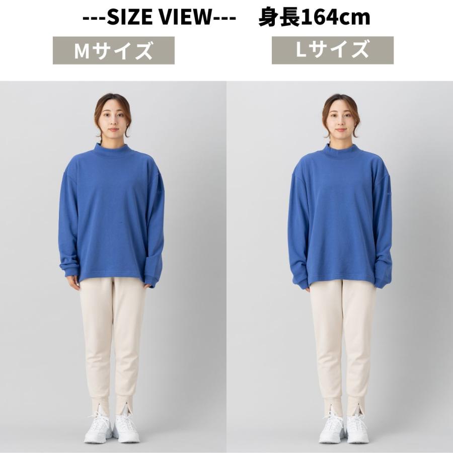 INFIT（インフィット） モックネックスウェットロングTシャツ メンズ