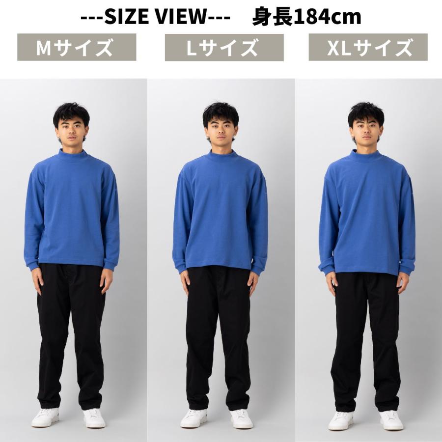INFIT（インフィット） モックネックスウェットロングTシャツ メンズ