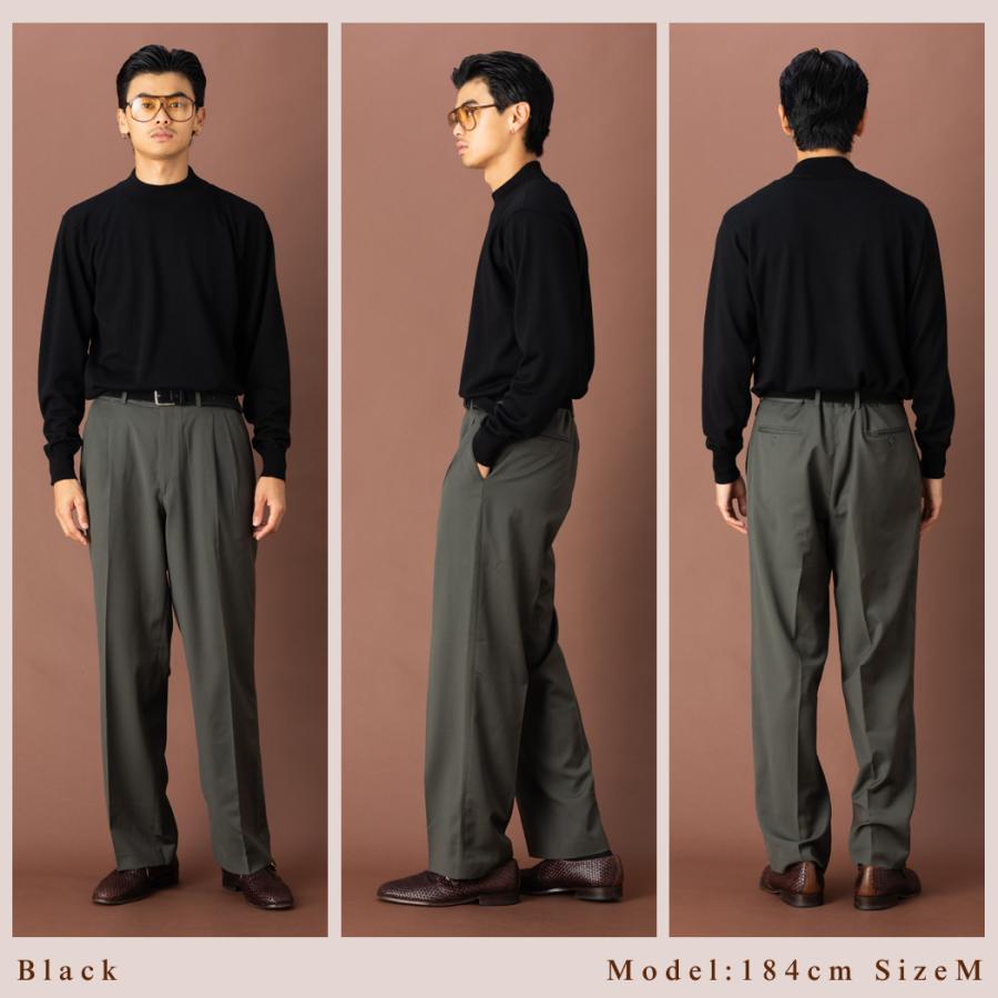 JOHN SMEDLEY（ジョンスメドレー） モックネック長袖ニットプル