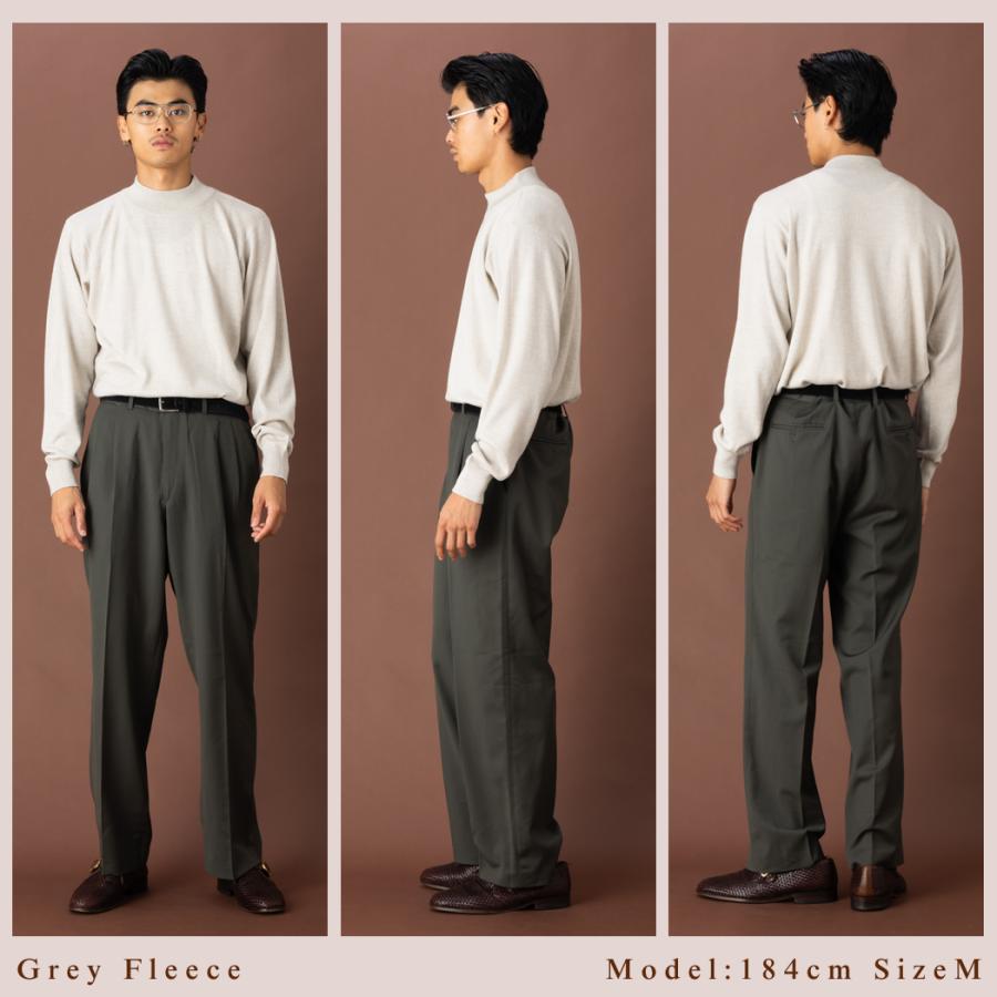 JOHN SMEDLEY（ジョンスメドレー） モックネック長袖ニットプル
