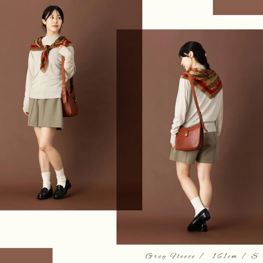 ジョンスメドレー JOHN SMEDLEY AMITY モックネック長袖ニットプルオーバー 30G 30ゲージ レディース メリノウール ハイゲージ コモンフィット ハイネック 上品の画像