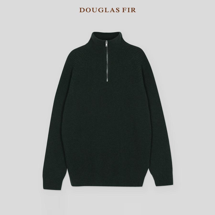 JOHN SMEDLEY（ジョンスメドレー） カシミヤ混 ハーフジップスタンド