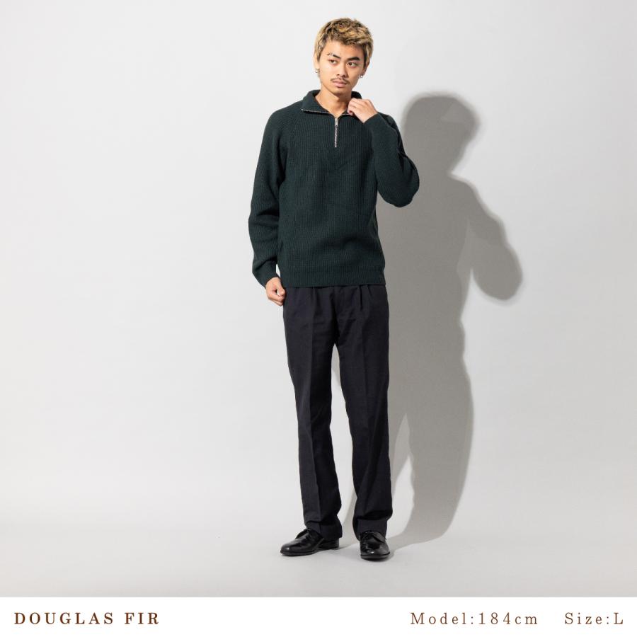 JOHN SMEDLEY（ジョンスメドレー） カシミヤ混 ハーフジップスタンド