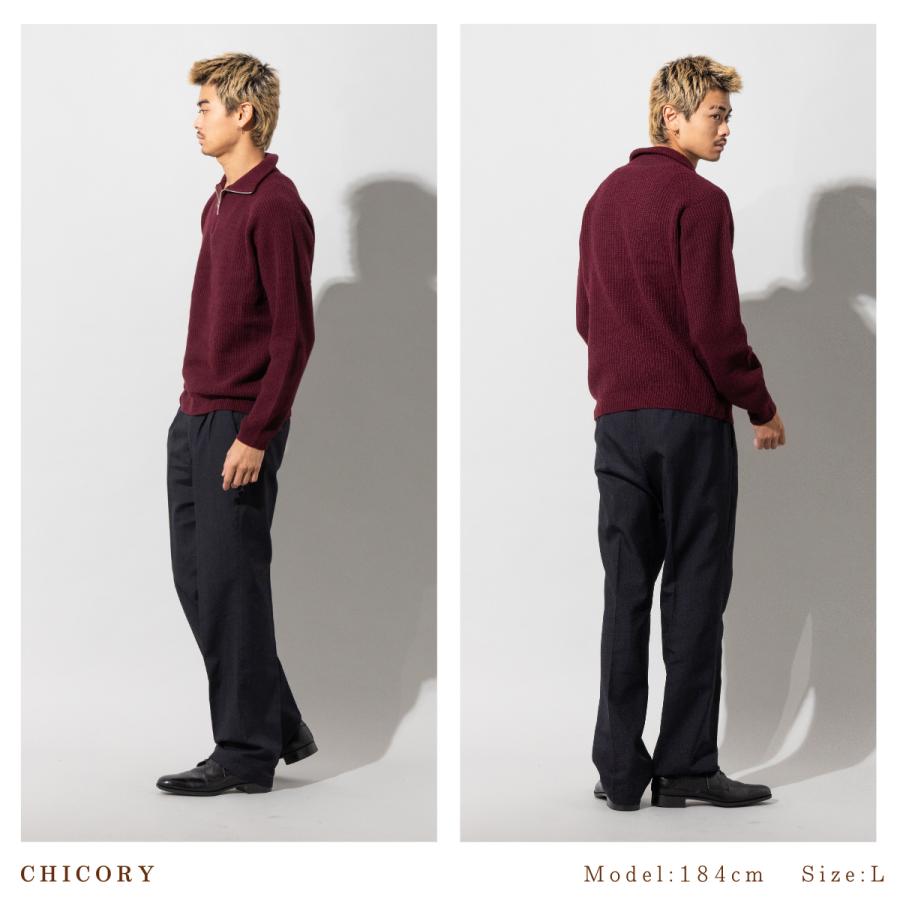 JOHN SMEDLEY（ジョンスメドレー） カシミヤ混 ハーフジップスタンド