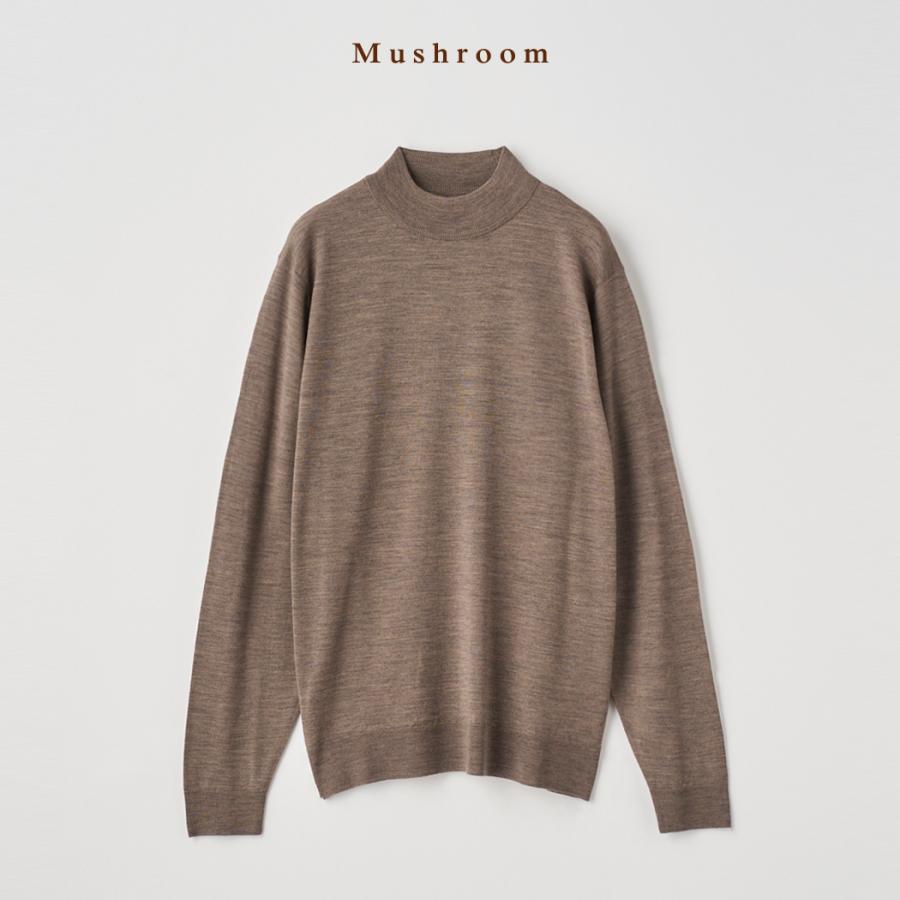 JOHN SMEDLEY ジョンスメドレー KILDAY モックネック長袖ニット