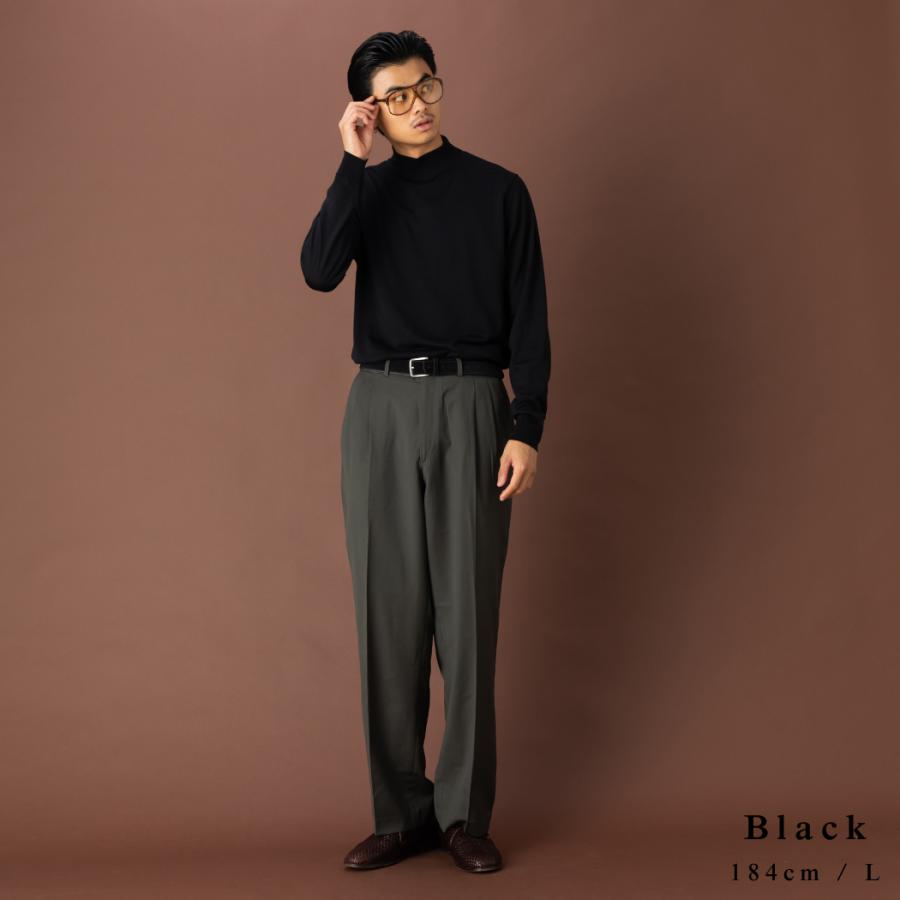john smedley kildayウール モックネック長袖ニットプルオーバー JOHN SMEDLEY｜ジョンスメドレー日本公式