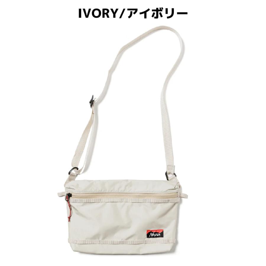 NANGA AURORA TEX SACOCHE オーロラテックス サコッシュ メンズ レディース ユニセックス バッグ 防水 透湿 カジュアル バッグ 【プレートサフィアーノレザークラッチバッグ】 N00028
