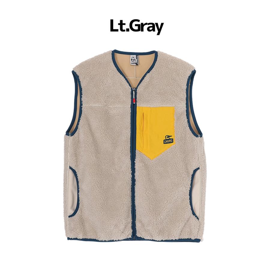 CHUMS（チャムス） CHUMS Bonding Fleece No Collar Vest ボンディング 