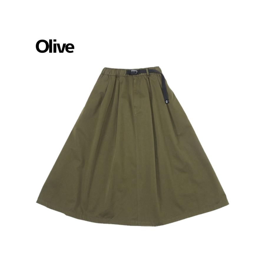 CHUMS（チャムス） CHUMS Two Tuck Wide Skirt TC ツータックワイド