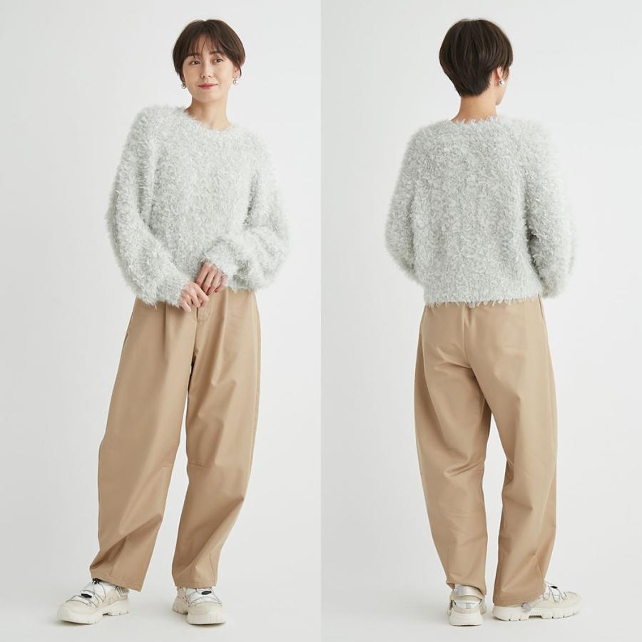 emmi エミ セミカーブチノパンツ レディース オールシーズン ネイビー