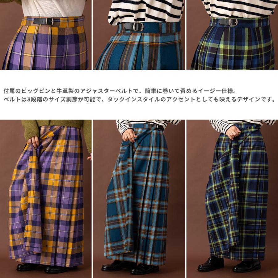 O'NEIL of DUBLIN チェック柄 イージースカート サイズ10 O'NEIL of DUBLIN（オニールオブダブリン） ONEIL OF DUBLIN EASY LONG