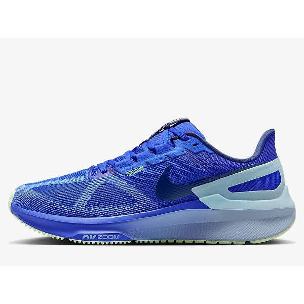 ナイキ NIKE AIR ZOOM STRUCTURE 25 エア ズーム ストラクチャー 25 メンズ ブルー 青 スポーツ ランニングシューズ ランシュー DJ7883403の画像