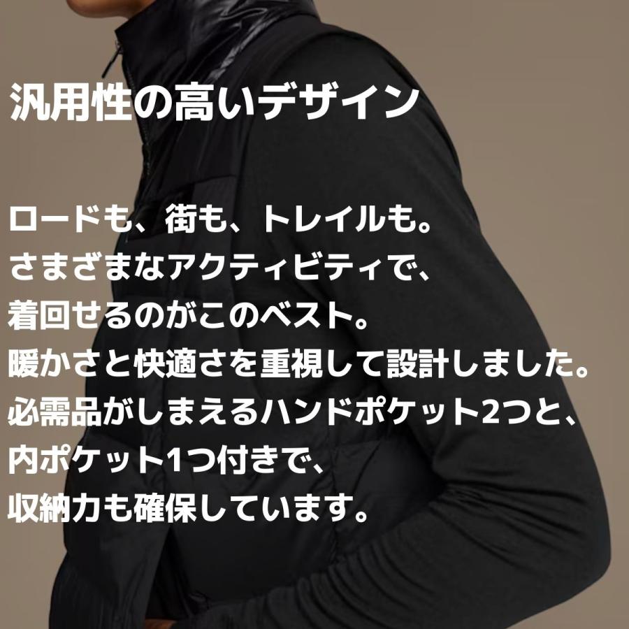 オン On Challenger Vest チャレンジャーベスト メンズ ベスト 防寒 アウター カジュアル アウトドア トレイル キャンプ ウェア 中綿 1MD30040122 On（オン） On Challenger Vest チャレンジャーベスト メンズ ベスト