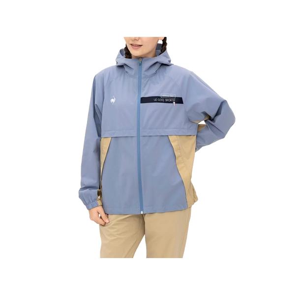 ルコック le coq sportif ストレッチリップクロスジャケット 池田エライザ着用 レディース 春 秋 ネイビー 紺 スポーツ フィットネス パーカー ジャケット LT5SJK21L-NV00 le coq sportif（ルコックスポルティフ） ルコック ストレッチリップ