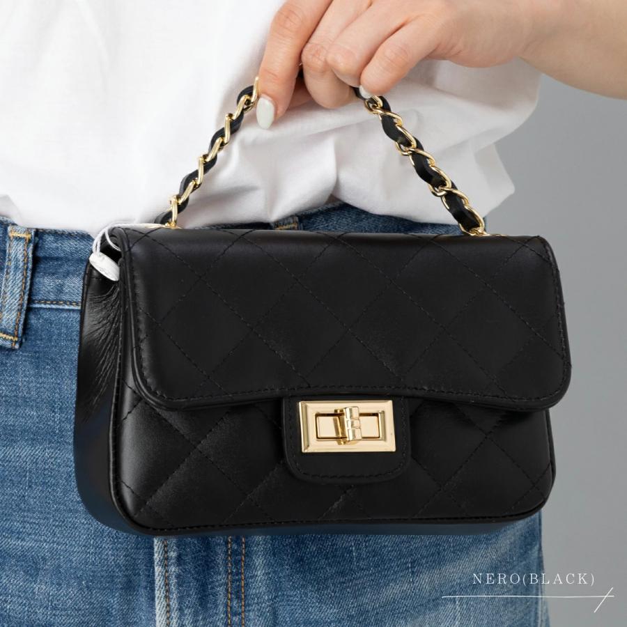 AULENTTI（オウレンティ） オーレンティ レザーキルティングチェーン