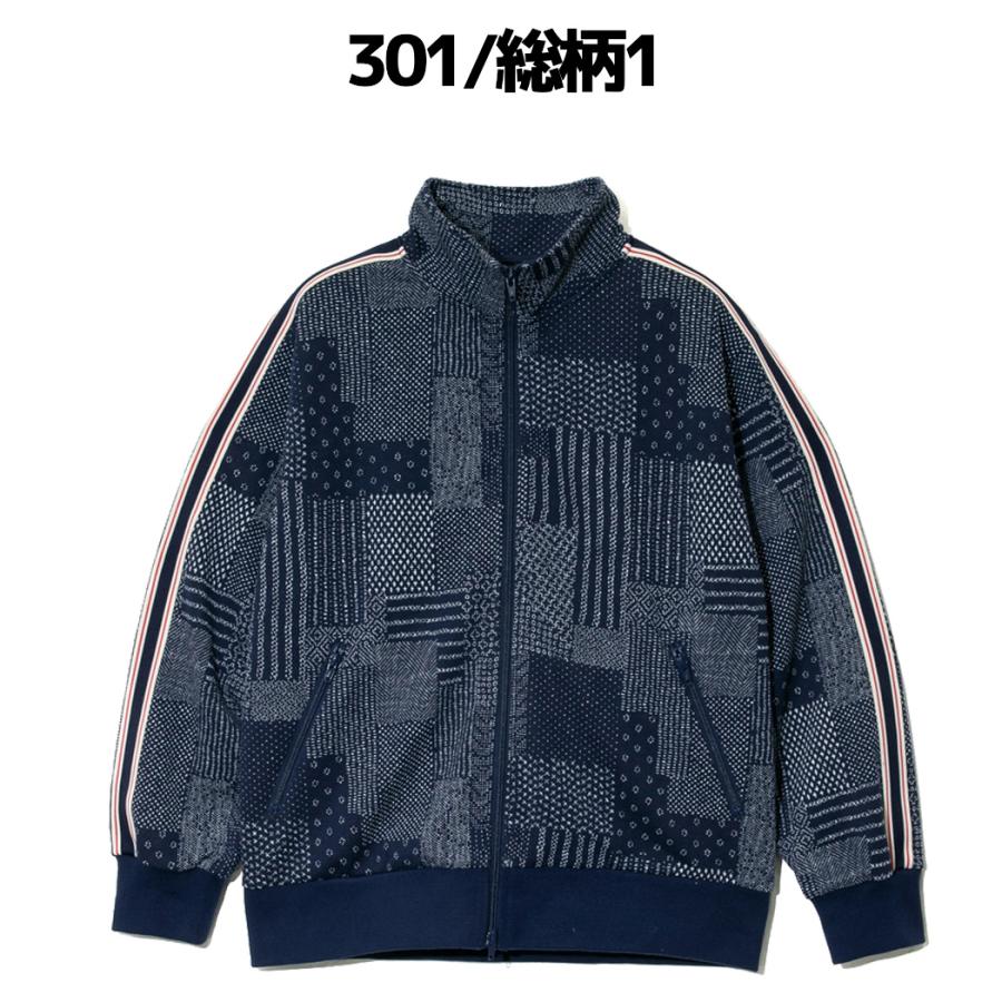 AOZORA BLUE HEAVEN 刺し子 1stモデル Gジャン サイズ4 AOZORA（アオゾラ） AOZORA AOZORA BLUE HEAVEN 刺し子カット JQ