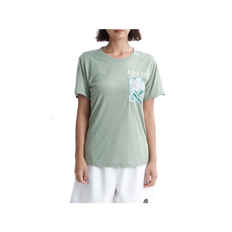 ROXY ロキシー SIMPLY BOTANICAL S/S RASH シンプリー ボタニカル 半袖 ラッシュガード レディース 春 夏 ...