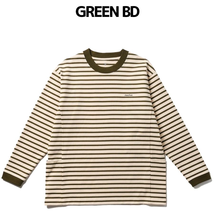 snow peak（スノーピーク） snowpeak Heavy Cotton Border LS T Shirt