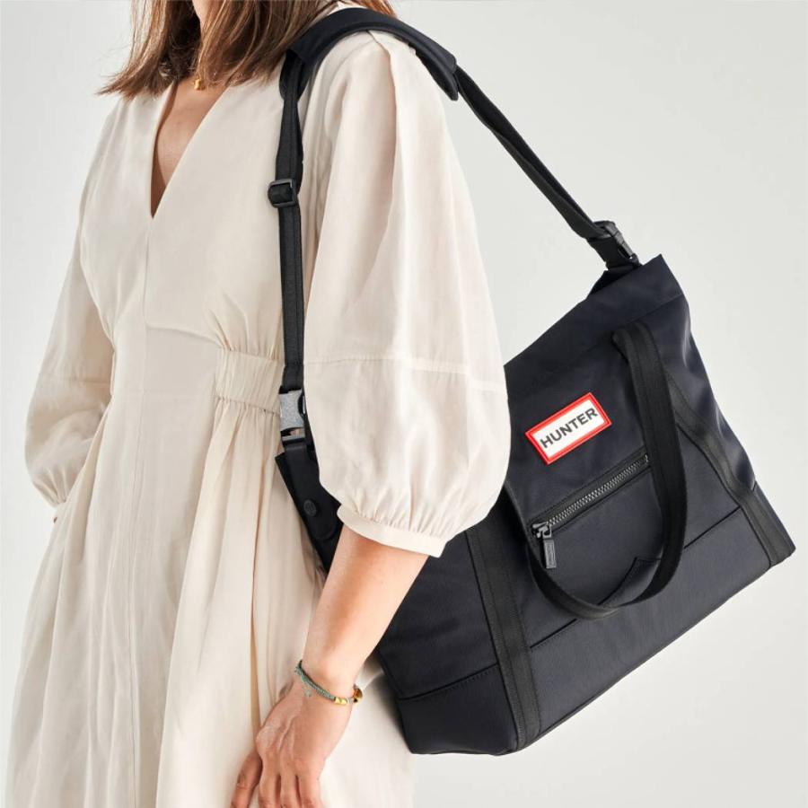 HUNTER（ハンター） HUNTER NYLON MIDI TOPCLIP TOTE ナイロン