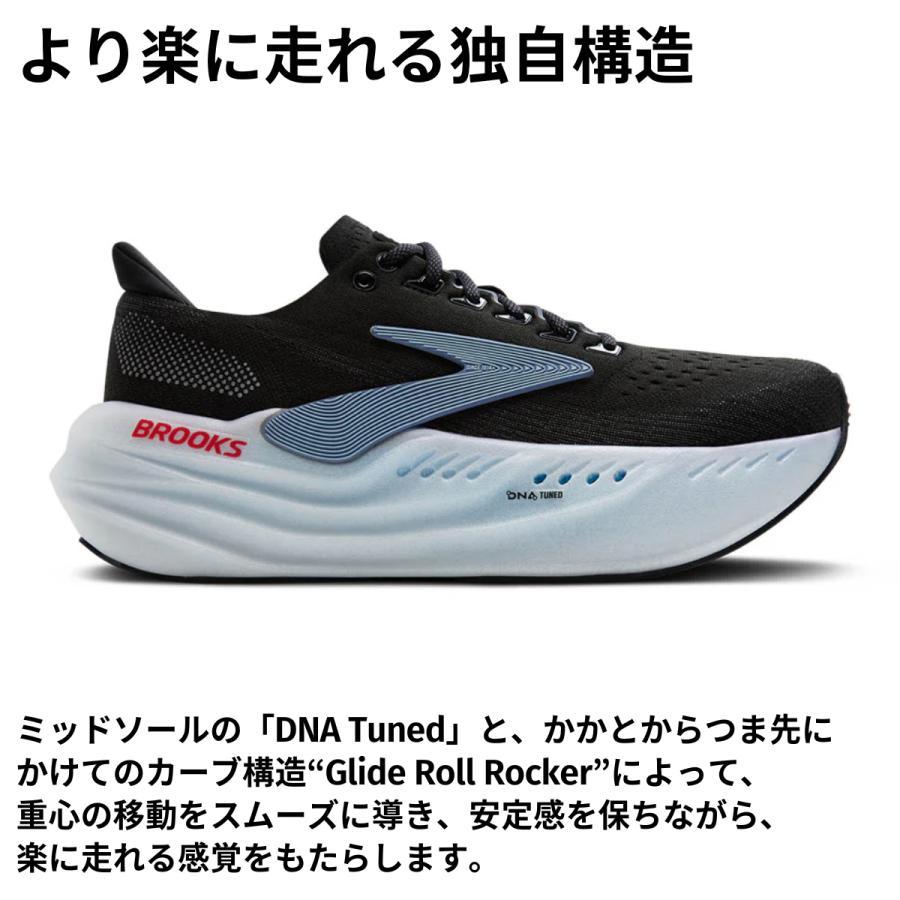 美品 ブルックス グリセリンマックス 28cm Brooks ランニングシューズ ブルックスの注目シューズ『Glycerin MAX』にシューズアドバイザーも