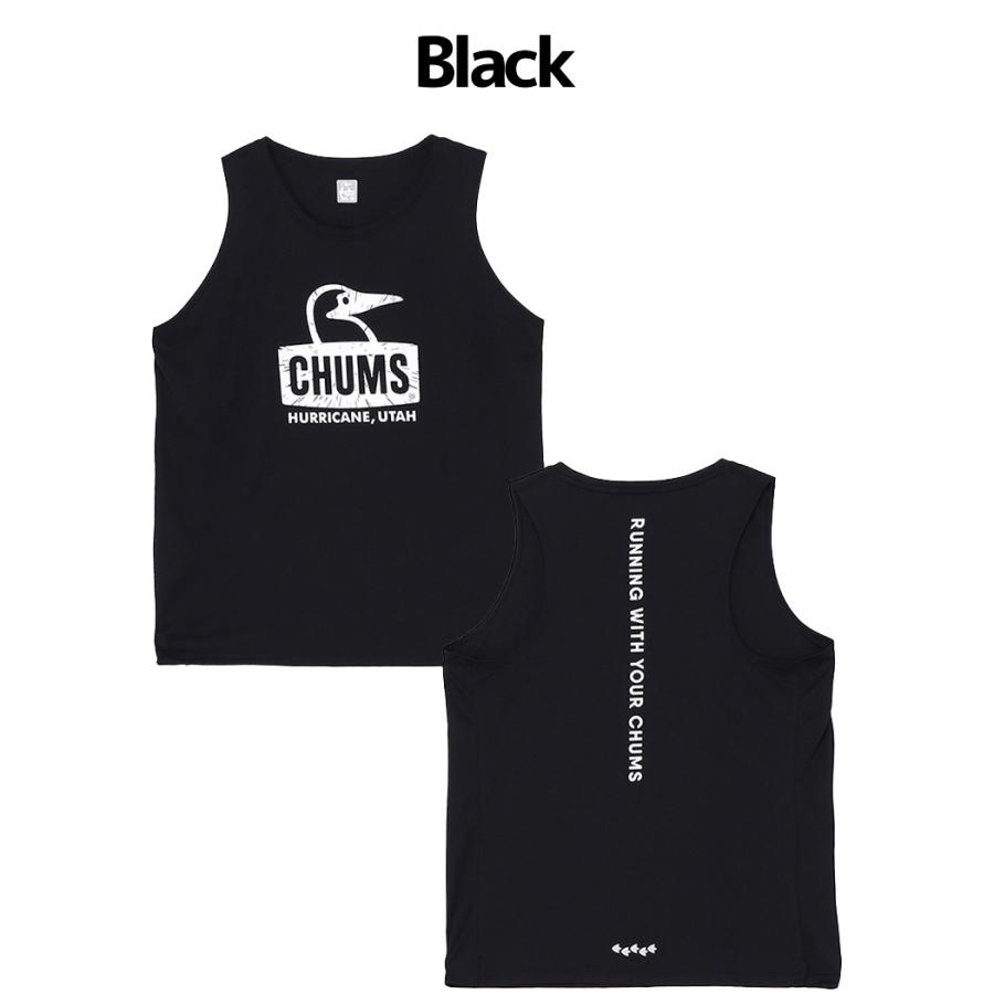 CHUMS（チャムス） CHUMS RUN Booby Face Sleeveless Shirt ラン