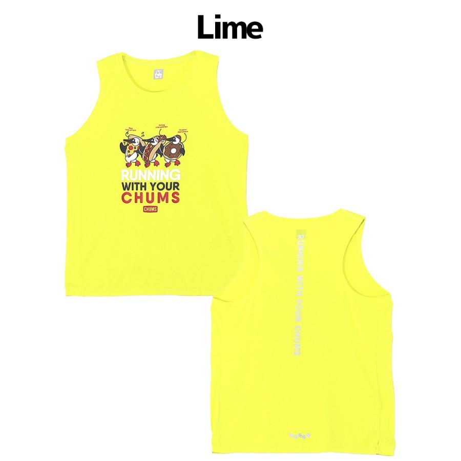 CHUMS チャムス RUN Costumes Booby Sleeveless Shirt ラン