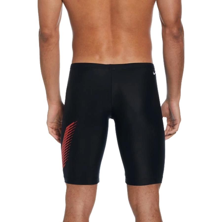 NIKE ナイキ ルーズフィットジャマー メンズ ブラック 黒 レッド 赤 水泳 スイム フィットネス 水着 NESSF008-N614 ...