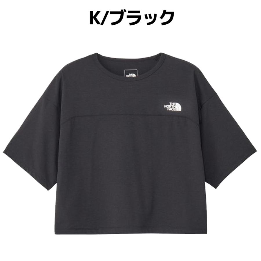 ザ・ノース・フェイス THE NORTH FACE SHORT SLEEVE ES WIDE TEE ショートスリーブ ES ワイドティー レディース クルーネック プルオーバー ショート丈 NTW32597 THE NORTH FACE ザ・ノース・フェイス SHORT SLEEVE ES WIDE TEE
