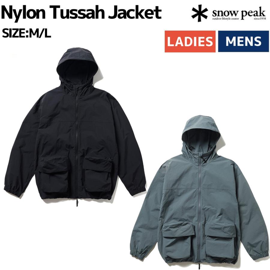 snow peak スノーピーク snowpeak Nylon Tussah Jacket ナイロン snow peak スノーピーク snowpeak Nylon Tussah Jacket ナイロン