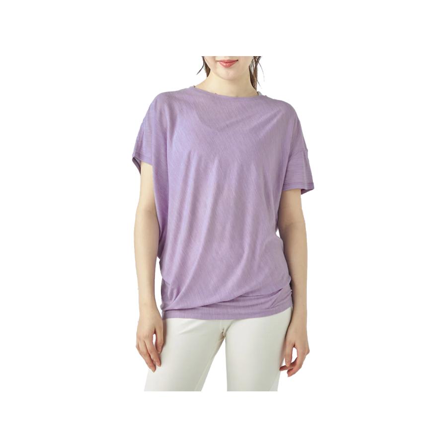 スーパーナチュラル sn super.natural エスエヌ ヨガ ルーズ Tシャツ レディース 春 夏 グレー 灰色 スポーツ フィットネス 半袖 Tシャツ SNW013470N-55F SN super.natural スーパーナチュラル エスエヌ ヨガ ルーズ Tシャツ