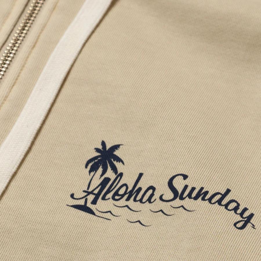 ALOHA SUNDAY アロハサンデー ALOHA SUNDAY ZIP HOODIE BREEZE ジップ