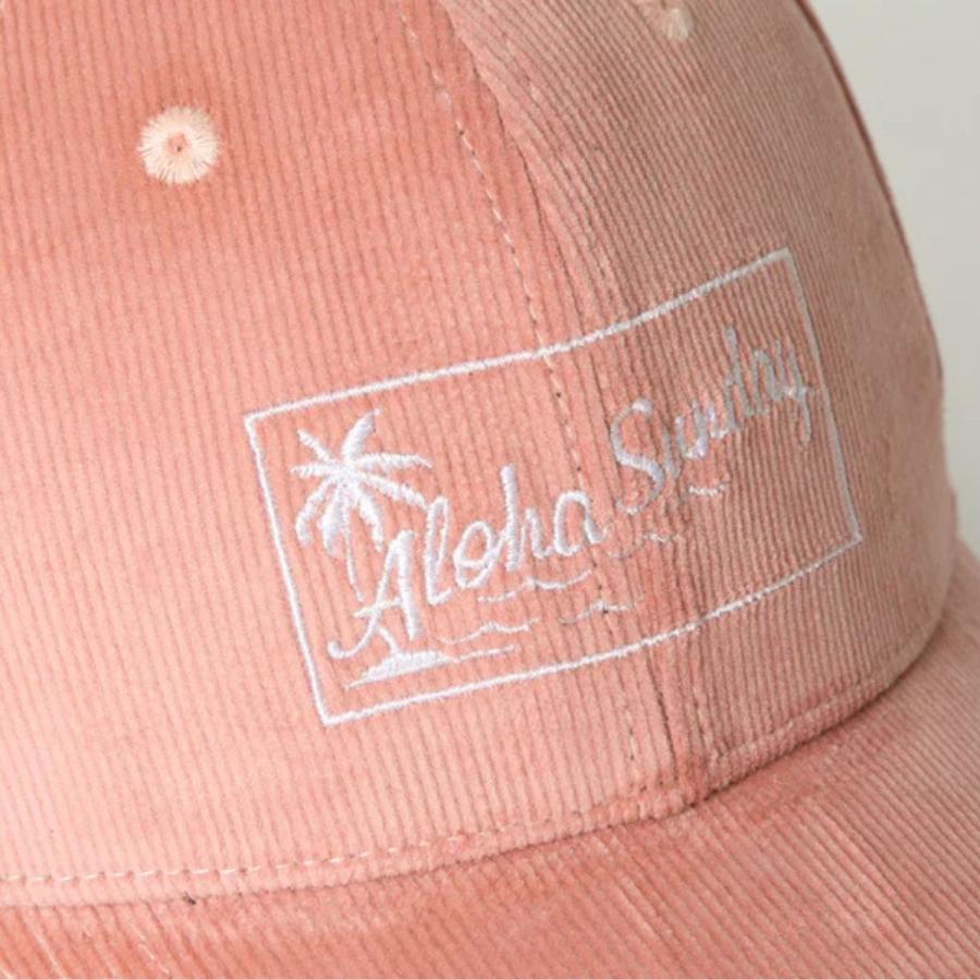 ALOHA SUNDAY アロハサンデー ALOHA SUNDAY BREEZE CORDUROY LOW CAP